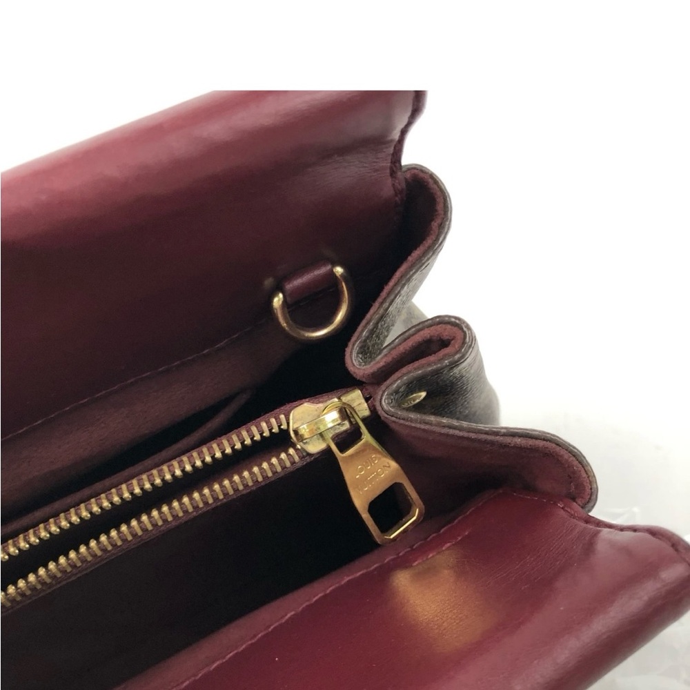 Louis Vuitton Venus Shoulder Bag Brown & Burgundy Canvas/Leather - Picture 10 of 14
